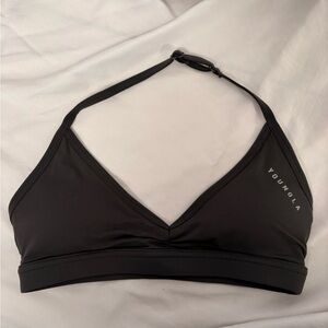 YoungLA Steel Grey Triangle Bikini Top / Sports Bra Women’s XS NWT